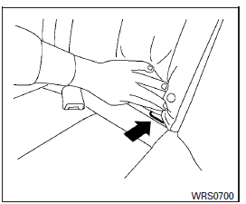 LATCH lower anchor location