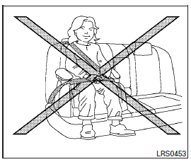 Precautions on booster seats