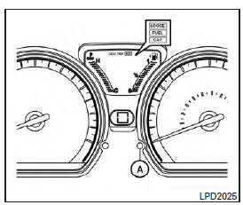 LOOSE FUEL CAP warning message