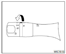 Fog light switch (if so equipped)