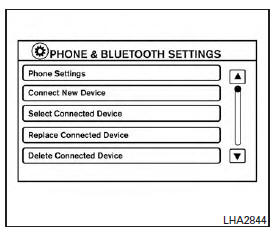 Bluetooth settings