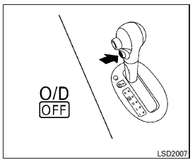 Overdrive (O/D) OFF switch
