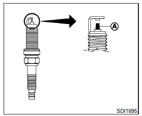 Platinum-tipped spark plugs