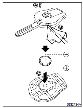 Key fob (if so equipped)