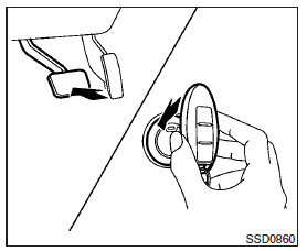 NISSAN Intelligent Key battery discharge