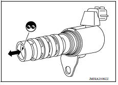 CHECK INTAKE VALVE TIMING CONTROL SOLENOID VALVEII