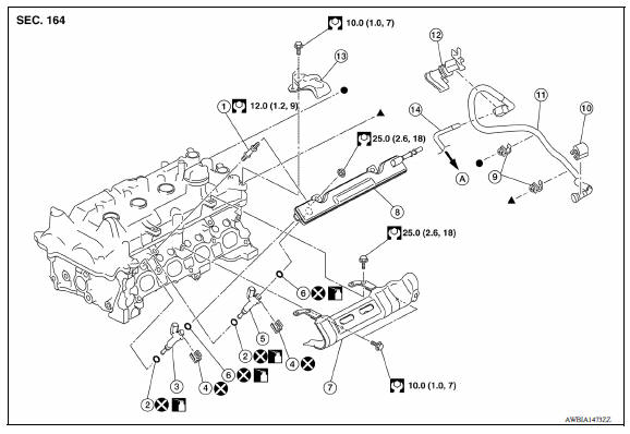 Fuel injector and fuel tube 