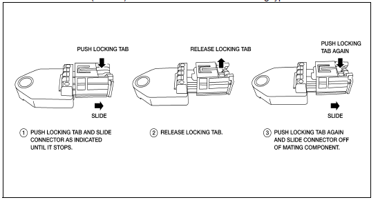 REMOVAL - FRONT DOOR (SATELLITE) SENSOR