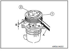 CHECK DISC TO PULLEY CLEARANCE