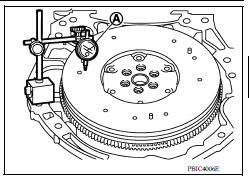 FLYWHEEL DEFLECTION (M/T models)