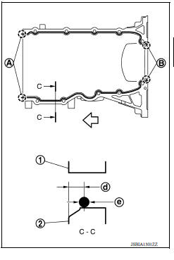 OIL PAN (UPPER) AND OIL STRAINER 