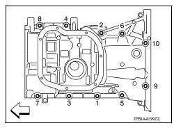 OIL PAN (UPPER) AND OIL STRAINER 