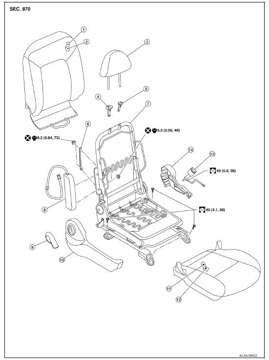 WITH REMOVABLE HEADREST