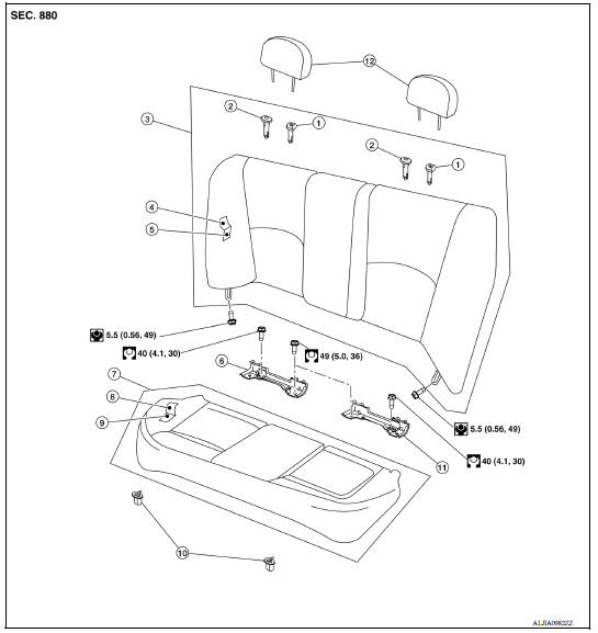 FIXED SEATBACK