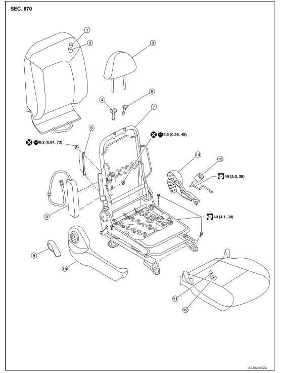 WITH REMOVABLE HEADREST