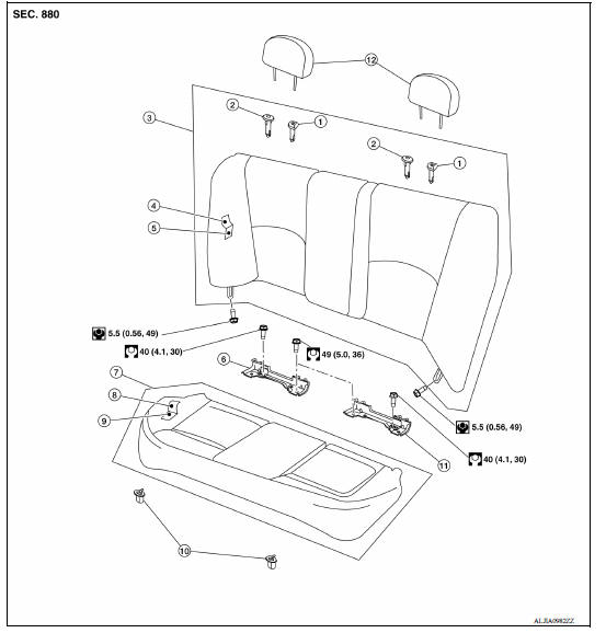 FIXED SEATBACK