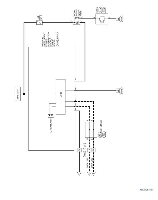 INTELLIGENT KEY SYSTEM : Wiring Diagram 