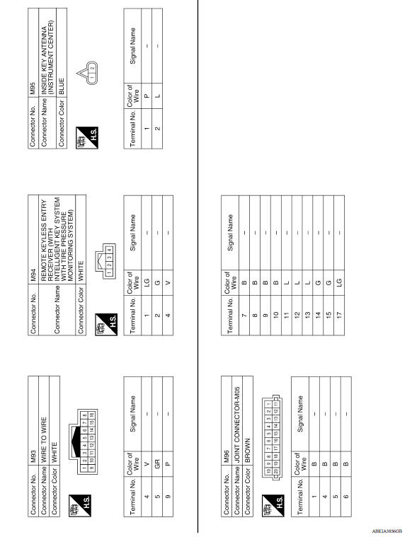 INTELLIGENT KEY SYSTEM : Wiring Diagram 