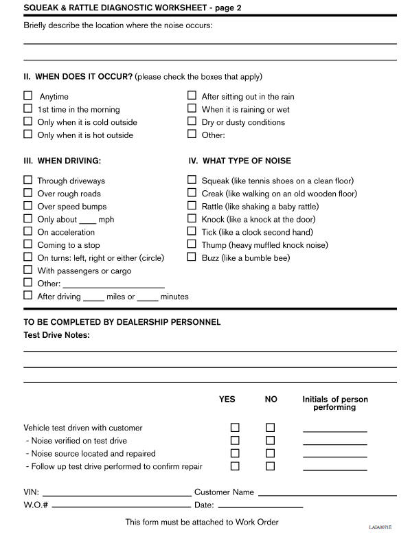 Diagnostic Worksheet 