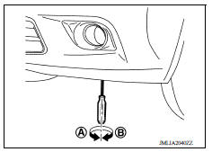 AIMING ADJUSTMENT SCREW