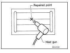 REPAIRING PROCEDURE