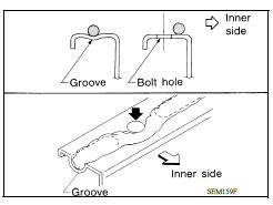 LIQUID GASKET APPLICATION PROCEDURE