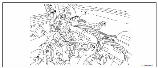 BODY CONTROL SYSTEM : Component Parts Location 