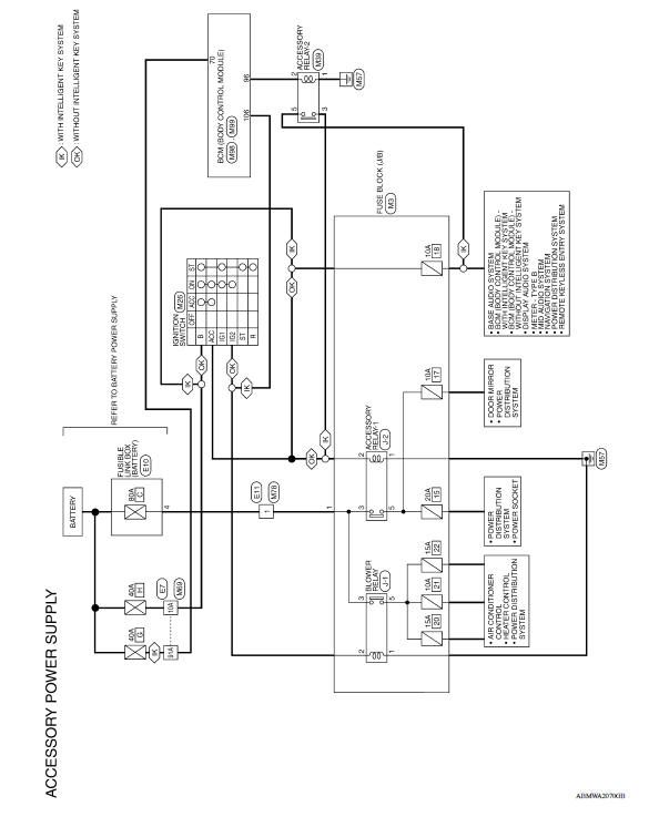 Wiring Diagram - Accessory Power Supply - 