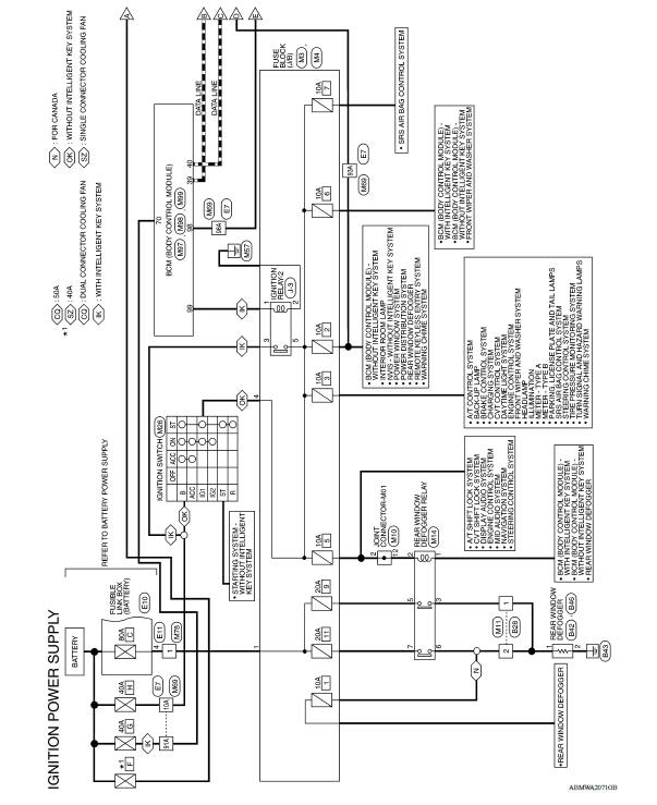 Wiring Diagram - Ignition Power Supply - 