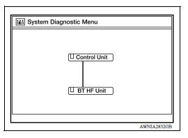 Audio Unit Self Diagnosis