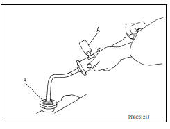 CHECKING COOLING SYSTEM FOR LEAKS