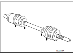 DRIVE SHAFT : Inspection