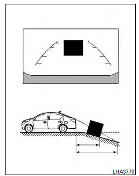 Backing up on a steep downhill