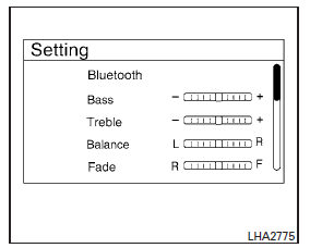 Connecting Bluetooth audio