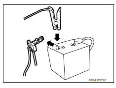 CHECK BATTERY CURRENT SENSOR