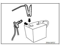 CHECK BATTERY CURRENT SENSOR