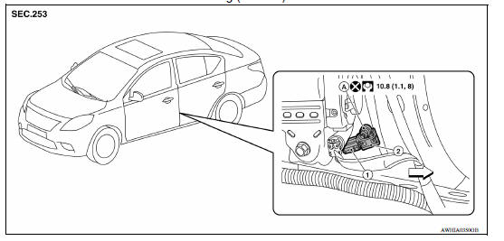 Side air bag (satellite) sensor