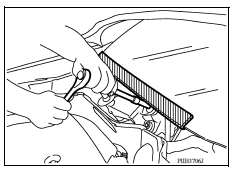 Procedure without Cowl Top Cover