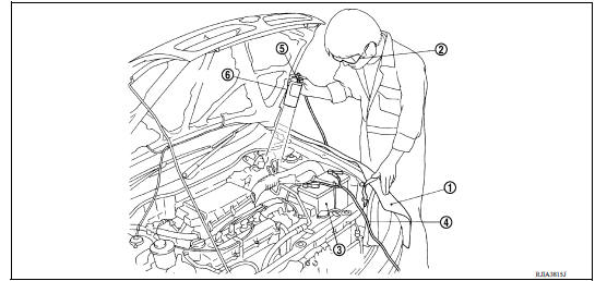 CHECK REFRIGERANT LEAKAGE USING FLUORESCENT LEAK DETECTION DYE