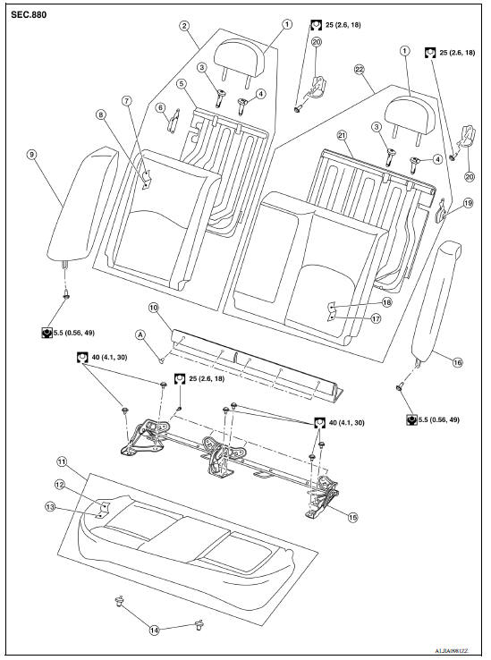60:40 SPLIT SEATBACK